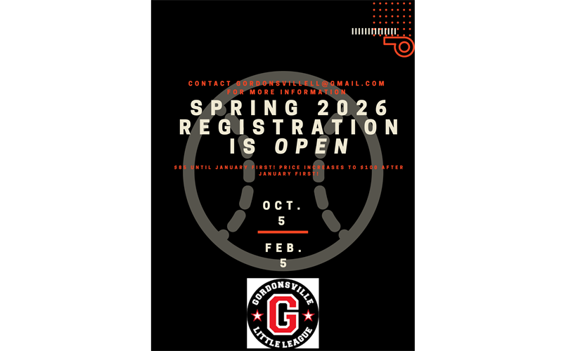 Spring Registration is OPEN