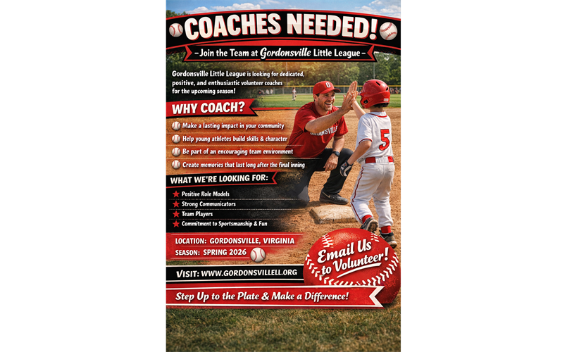 Coaches Wanted!